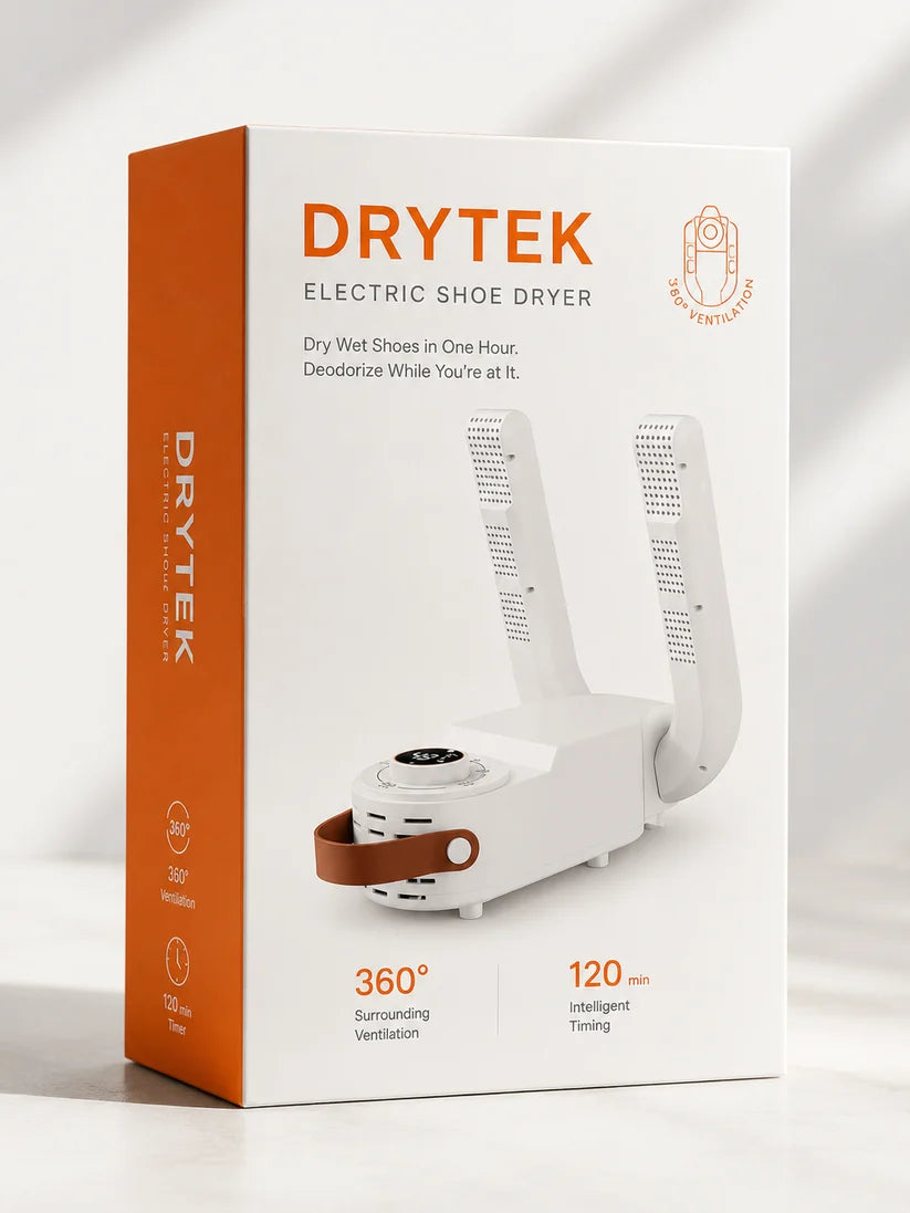 DRYTEK Pro™ – Foldable Shoe & Boot Dryer with Deodorizer
